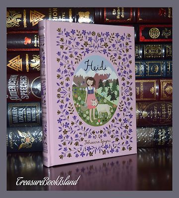 Heidi by Johanna Spyri Illustrated by Smith New Sealed Leather Bound Collectible-image