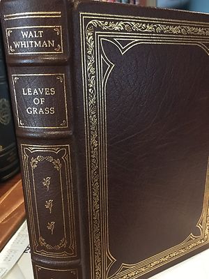 Franklin Library: WALT WHITMAN: LEAVES OF GRASS: GAY POEMS: MANHATTAN: CIVIL WAR-image