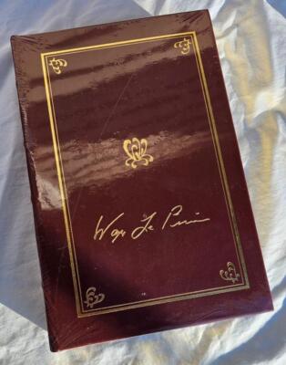 George Washington Woodrow Wilson Palladium Press Leather 2001 NEW Sealed-image