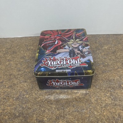 2016 Yu-Gi-Oh! TCG: Yugi & Slifer The Sky Dragon Mega Tin TIN ONLY (4542) EMPTY-image
