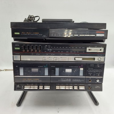 Fisher TAC-M21 MT-M21 Stereo Double Deck Receiver and Turntable-image