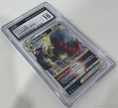 Pokemon TCG Darkrai V Star Holo Astral CGC Graded Gem 10 Mint Not PSA Card-image