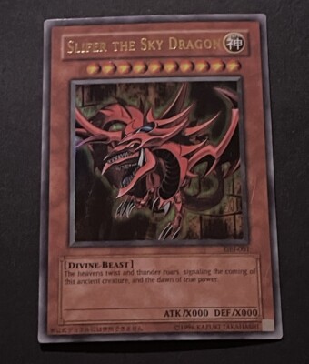 Yu-Gi-Oh Slifer the Sky Dragon (Ultra Rare) Holo Duel Monsters International-image