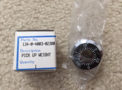 Vintage Fisher Pick Up Weight Assymbly 134-0-4003-02300 Turntable Record Player-image