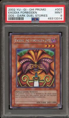 Yu-Gi-Oh! Exodia The Forbidden One Dark Duel Stories DDS-003 PSA 9 Mint-image