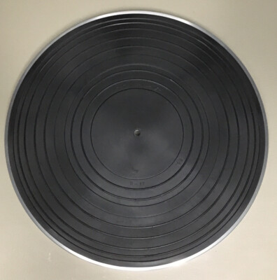 Vtg. Fisher MT-32C Studio Standard Turntable Platter And Mat Only-image