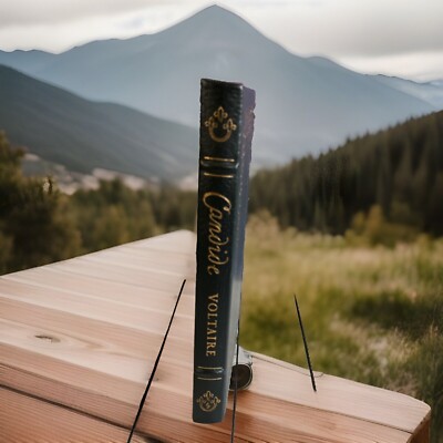 Easton Press Candide Or Optimism, By Francois De Voltaire 1977 Leather Hardcover-image