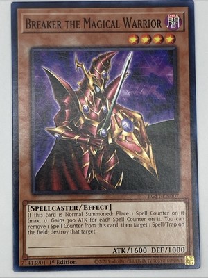 Breaker the Magical Warrior EGS1-EN007 Egyptian God Deck: Slifer the Sky...-image