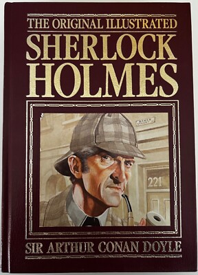 📕The Original Illustrated Sherlock Holmes by Arthur Conan Doyle, Leather-image