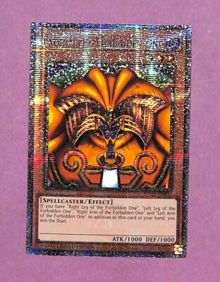 Yu-gi-oh! TCG 1x Exodia the Forbidden One Quarter Century Rare TN23-EN002 25TH-image