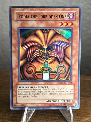 Yu-Gi-Oh! TCG Exodia the Forbidden One DLG1-EN022 Ultra Rare Unlimited VLP-image