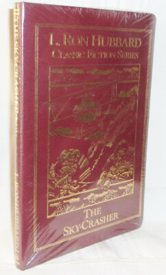 L. Ron Hubbard THE SKY-CRASHER First Edition Leatherbound 1/2500 Adventure Novel-image