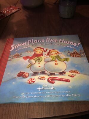 HARDBACK Hallmark Snow Place Like Home / Like New, Hallmark Book Christmas Kid-image