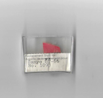 SANYO ST-66 (NEW OPEN-BOX) AMX EUROPEAN MADE DIAMOND PHONOGRAPH NEEDLE-image