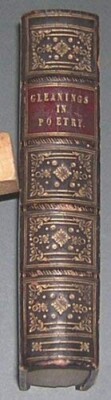 Gleanings in Poetry First Series ed. by Richard Batt Illustr'd 1838 Leather Book-image