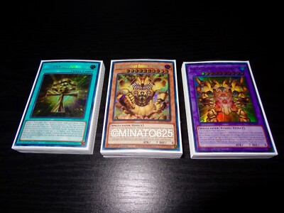 Yugioh Complete Exodia Deck! Unstoppable Incarnate Forbidden One Millennium Ankh-image