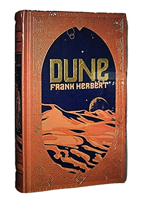 ❤️ DUNE Frank Herbert Leather Bound Hardcover SEALED  Collectible Edition NEW-image
