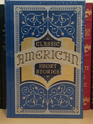 Classic American Short Stories - leatherbound - new, sealed-image
