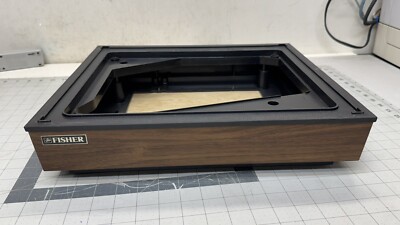 Fisher 320-XA & Others TurnTable OEM Case Plinth Please Check Pics 4 Dimensions-image