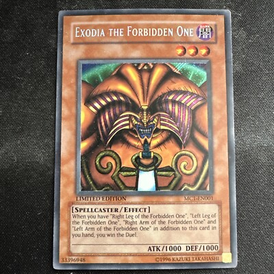 Yu-Gi-Oh! TCG Exodia the Forbidden One Master Collection Volume 1 MC1-EN001...-image