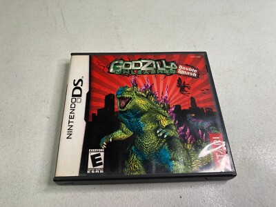 Godzilla Unleashed Double Smash Nintendo DS 2007 Cartridge and Case Tested-image