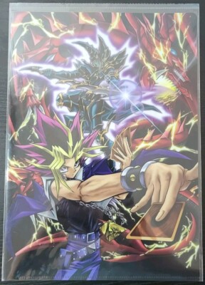 Yugioh 20th Anniversary File Folder Yugi & Slifer - Sealed Combined Shipping-image