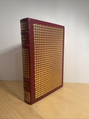 Easton Press Adventures of Huckleberry Finn by Mark Twain  100 Greatest Series-image