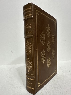 FRANKLIN LIBRARY LEATHER BOOK A COAT OF VARNISH, SNOW, FIRST EDITION SERIES-image