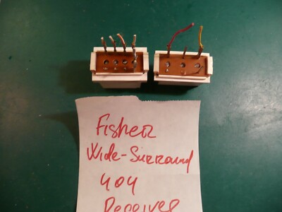 Fisher 404 Receiver Replacement Parts-image