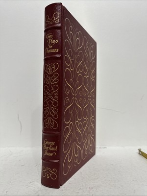 Easton Press Two Plays For Puritans by George Bernard Shaw  100 Greatest Series-image