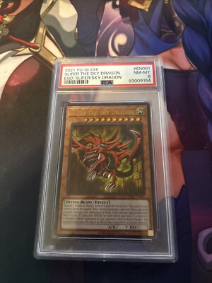 YU-GI-OH! EGS1-EN001 SLIFER THE SKY DRAGON PSA 8-image