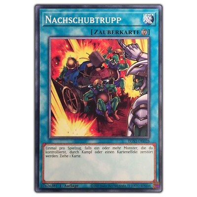 EGS1-DE028 Supply Force 1 edition from Egyptian God Deck Slifer the Sky Dragon-image