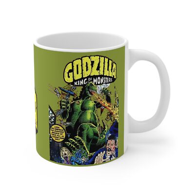 Godzilla Coffee Mug, 11oz - Marvel Comics Retro Art - King of the Monsters-image