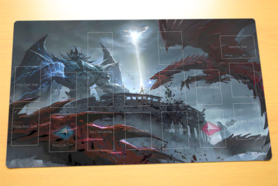No.1962# Yugioh TCG Yugi Obelisk The Tormentor Slifer The Sky Dragon Playmat-image