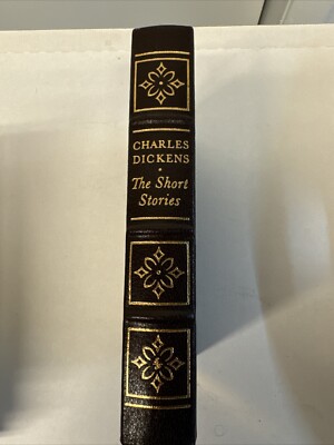 The Short Stories of Charles Dickens 100 Greatest books Series Easton Press Gold-image