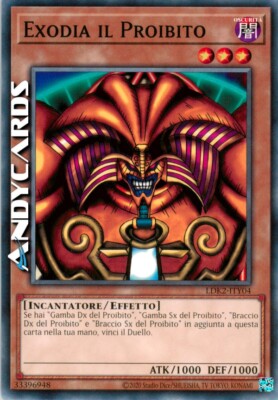 EXODIA THE FORBIDDEN • (Exodia The Forbidden One) • Common • LDK2 ITY04 • Unl 2024-image