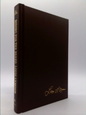 Riding for the Brand (G K Hall Large Print Book Series)  (1st THUS)-image