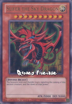 Yu-Gi-Oh! The Sky Dragon LC01-EN002 US/ULTRA RARE Slifer-image