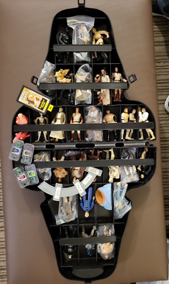 1977 VINTAGE Darth Vader Case STAR WARS Plus 33 MODERN Figures LOT-image