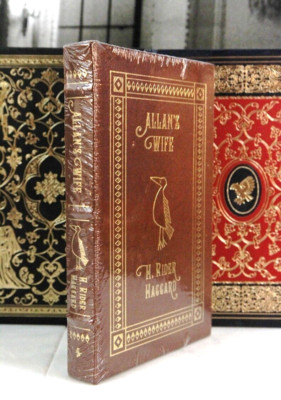 ALLAN'S WIFE H Rider Haggard - Easton Press - SEALED Quartermain Adventures-image