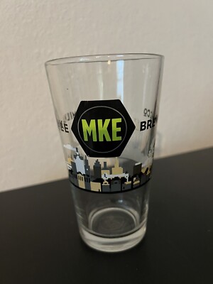 Milwaukee Brewing Co MKE Godzilla Lo•Gii Video Game Pint Beer Glasses EUC-image