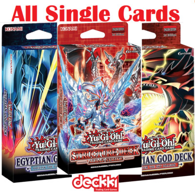 Structure Decks: Albaz Strike, Slifer & Obelisk | All Singles | 1st Ed | YuGiOh!-image