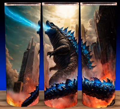 Godzilla with Atomic Breath King of Monsters Cup Mug Tumbler-image