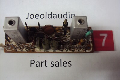 The Fisher 390 Receiver AM/FM Board Part # E 2026 AX. Parting Out Entire 390. -image