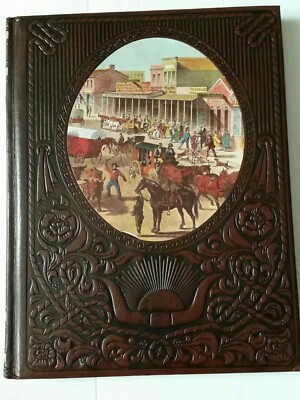 The Old West Series - The Townsmen - Time LIfe Books 1975 Brown Leatherette-image