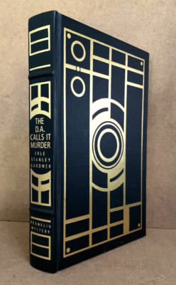 FRANKLIN MYSTERY: THE D. A. CALLS IT MURDER by ERLE STANLEY GARDNER (HC 1989)-image