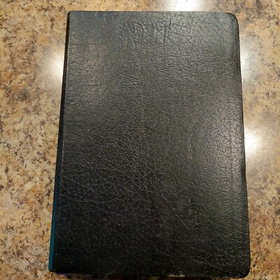 Nave's Topical Bible Black Leather Southwestern 1962 Thumb Index -image