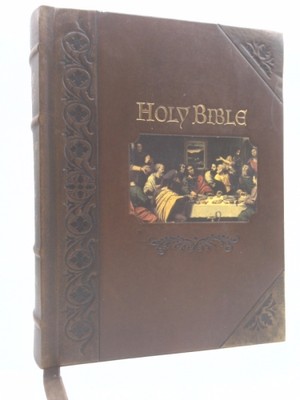 Deluxe Last Supper Family Bible-KJV by Genesis Bible-image