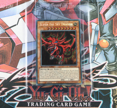 YuGiOh Slifer the Sky Dragon SBC1-ENH01 1st Edition Secret Rare-image