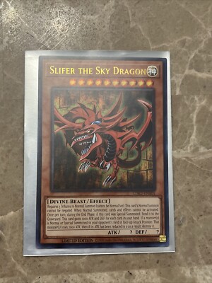 Yugioh Slifer the Sky Dragon LDK2-ENS01 Ultra Rare 1st Ed NM-image